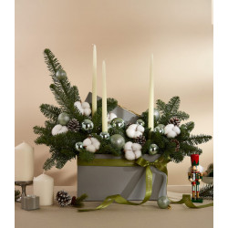 
Winter Forest Candle Arrangement