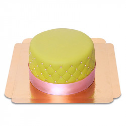 Green Deluxe Cake - double height (Small (18 cm(12 servings)))