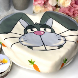 Rabbit/Hare Cake (Medium(25x24cm(10 Servings))