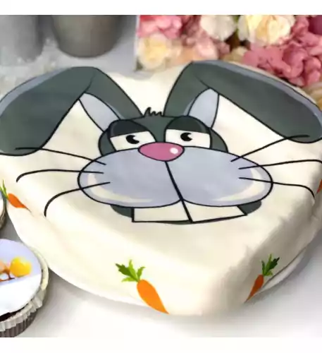 Rabbit/Hare Cake (Medium(25x24cm(10 Servings)) Rabbit/Hare Cake (Medium(25x24cm(10 Servings))