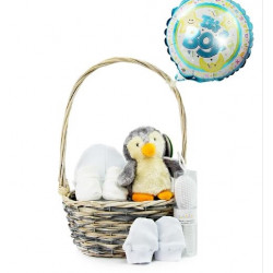 Baby Boy Essentials Gift Basket Baby Boy Essentials Gift Basket