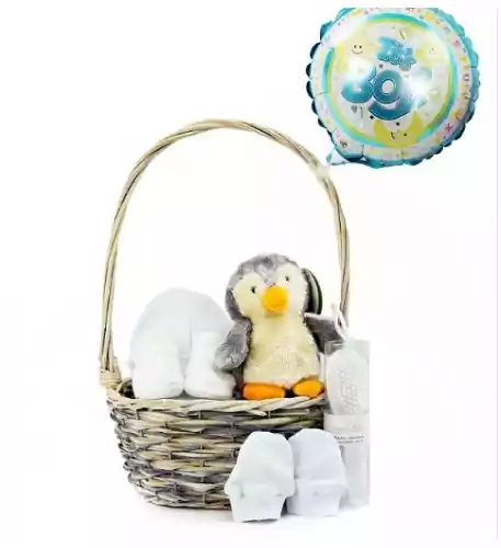 Baby Boy Essentials Gift Basket