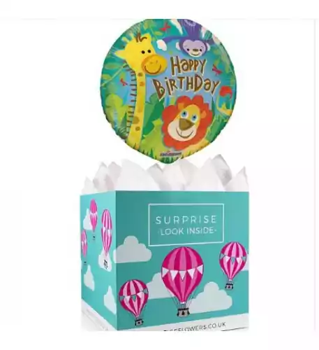 Happy Birthday Balloon Box