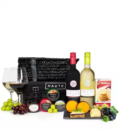 Artisan Cheese & Wine Basket Artisan Cheese & Wine Basket
