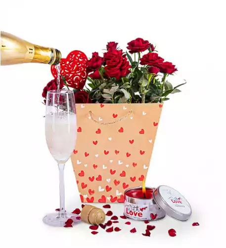 Roses and Bubbly