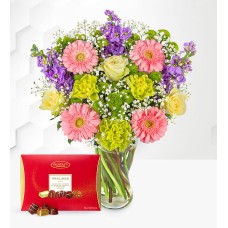 May Bouquet with Chocolates (Standard)