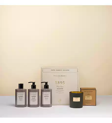 Atelier Rebul : 1895 gift box & Hemp Leaves scented candle