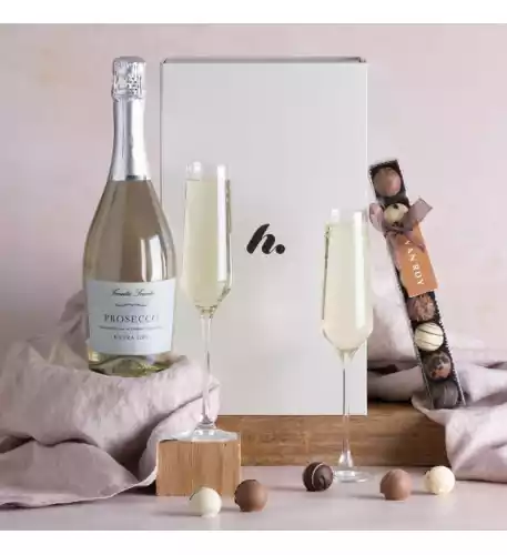 Prosecco and Belgian Chocolates Hamper