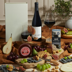 Classic Red Wine & Cheese Gift Box