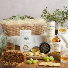 Premium Whisky &amp; Food Gift Basket