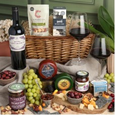 Luxury Wine, Cheese &amp; Rillette Hamper