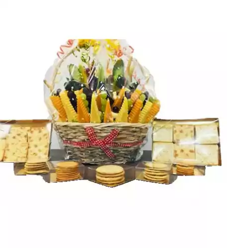 Deluxe Cheese Basket Display (Standard)