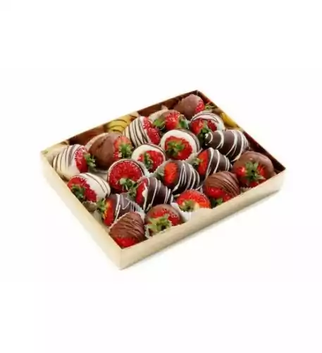Classic Chocolate Strawberry Gift Box