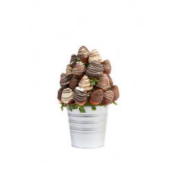 Chocolate strawberry Vase