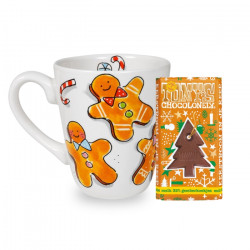  Blond Amsterdam Christmas mug | Tony's Chocolonely milk chocolate gingerbread
