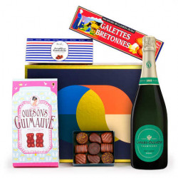 Champagne and Chocolate gift box