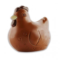 Clarisse chicken in milk chocolate