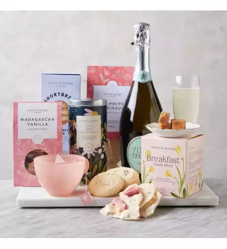 Afternoon Treat Hamper with Prosecco