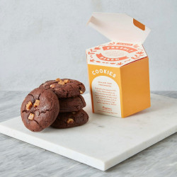 Choco Salted Caramel Chunky Cookie Box (Box of 4)