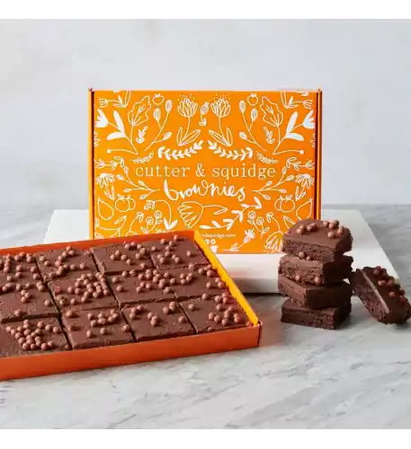 Classic Chocolate Mini Brownie Box (12 Pieces)