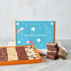 You're a Star! No Nuts Mixed Mini Brownie Box (12 Pieces)