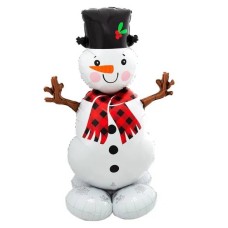 Snowman AirLoonz Balloon