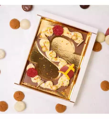  Chocolate letter S – Luxury Chocolate Letter