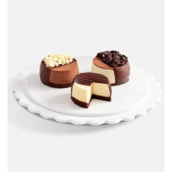 Cheesecake Trio... with Love & Romance... Dipped Strawberries (Cheesecake Trio)