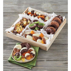 Belgian Chocolate-Dipped Dried Fruit
