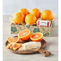 Cara Cara Oranges and Fig Grapefruit Goat Cheese