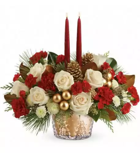 Winter Pines Centerpiece