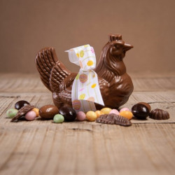 Easter Chocolate Hen (12 cm)