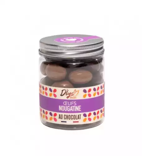  Chocolate nougatine eggs