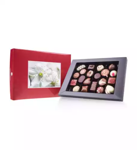  Chocolates with a photo - Grand red