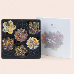  6 chocolate flowers