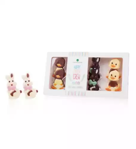 2 qty Set of ducks and bunnies 2 qty Set of ducks and bunnies