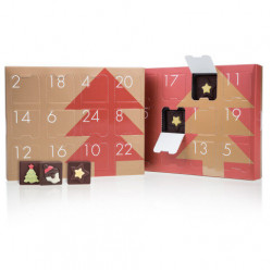 Advent calendar TriColor - Chocolate