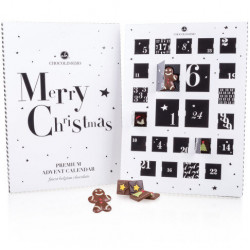 Advent Calendar Black - Chocolate