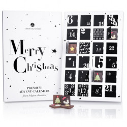Advent Calendar Black Midi - Chocolate