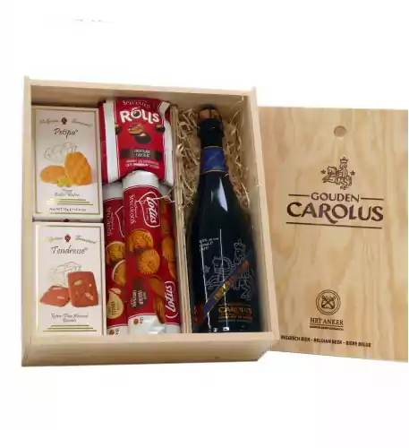 Belgian enjoyment package with Belgian beer and Belgian cookies