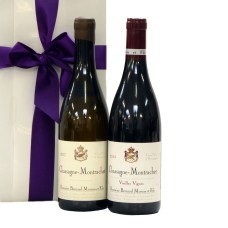 Duo Burgundy wine Chassagne Montrachet as a luxury gift