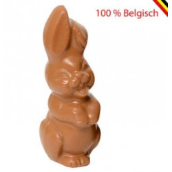 Laughing Bunny chocolate Callebaut 12 cm (M, W, D)