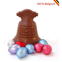 Callebaut chocolate bell and Luxury Easter eggs