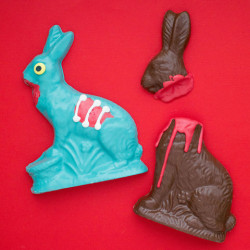 Limited Edition Chocolate Zombie Bunny & Victim