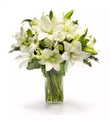 Bouquet - Snow Lilies