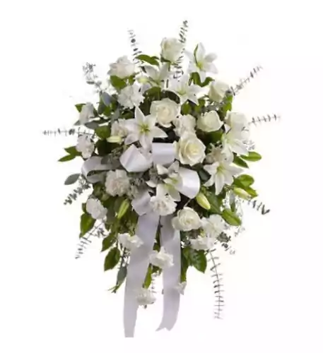 Funeral Floral Arrangement Silence