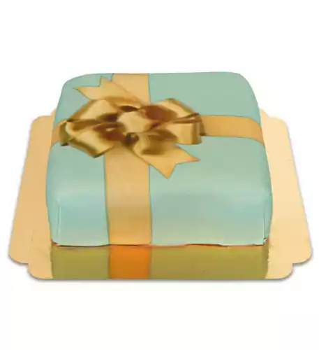  Gift cake, green