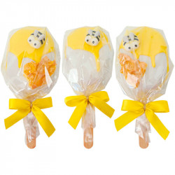  Honeybee Cake-Popsicles (10 pcs)