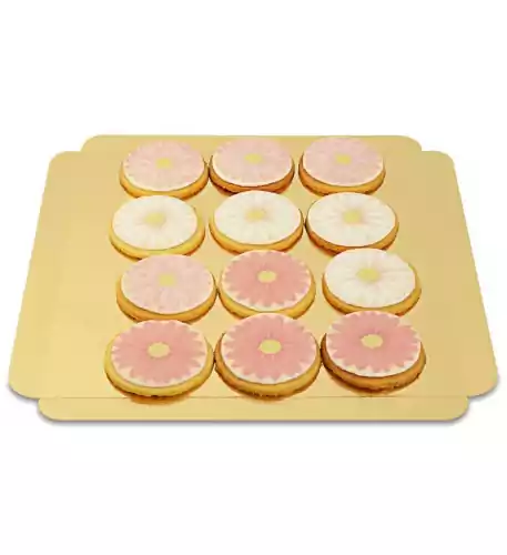  Cakes with flowers (12 pieces)