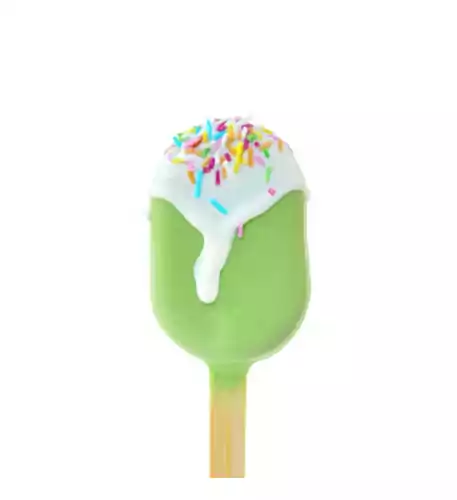  Cake-Popsicle green (10 pcs)